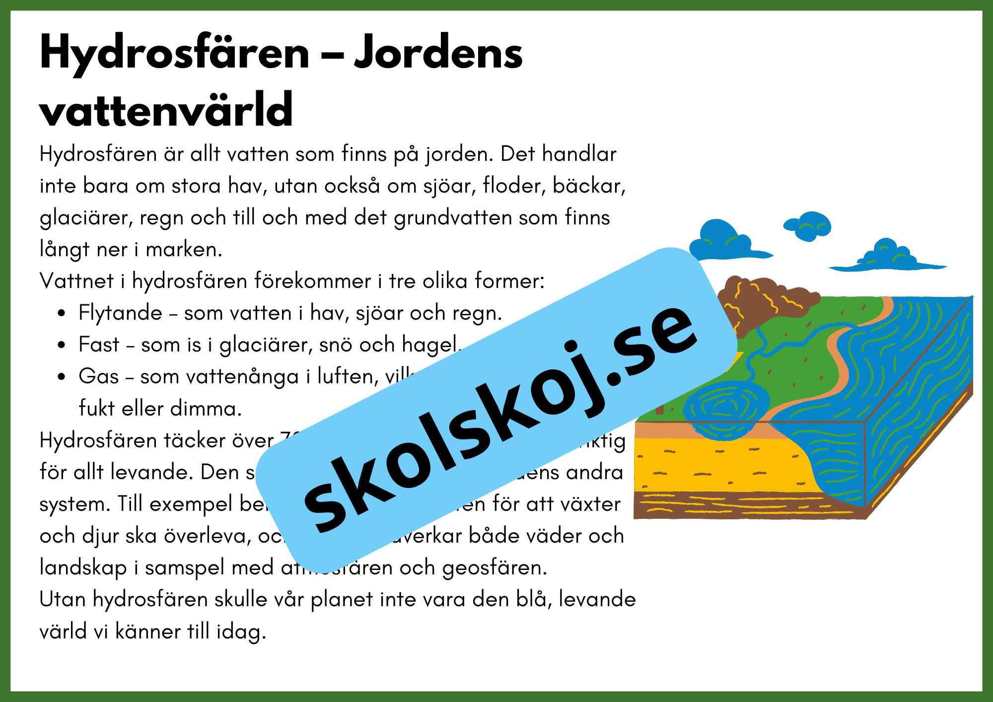 Utforska jordens system och processer