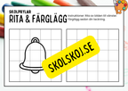 Rita och färglägg - Häfte