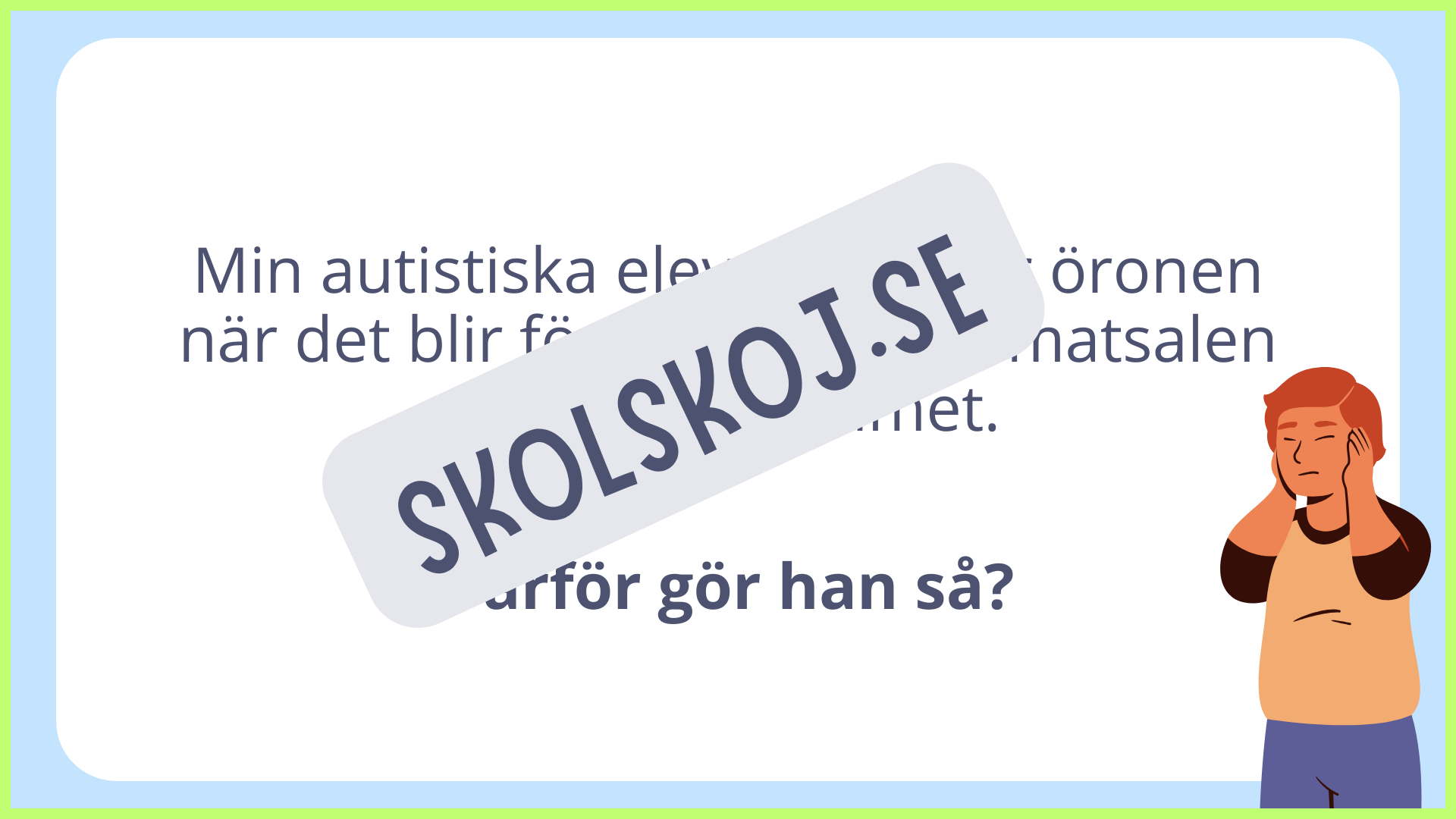 Vad är autism - Presentation