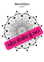 Mandalas - Målarbok