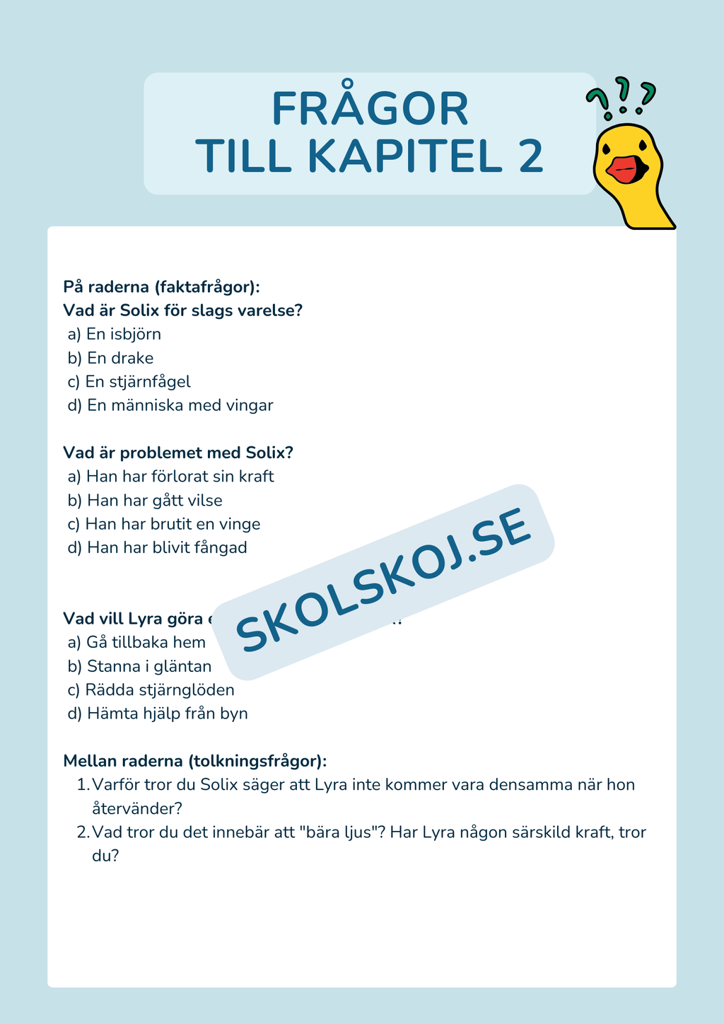 Lyra och Stjärnglödens hemlighet