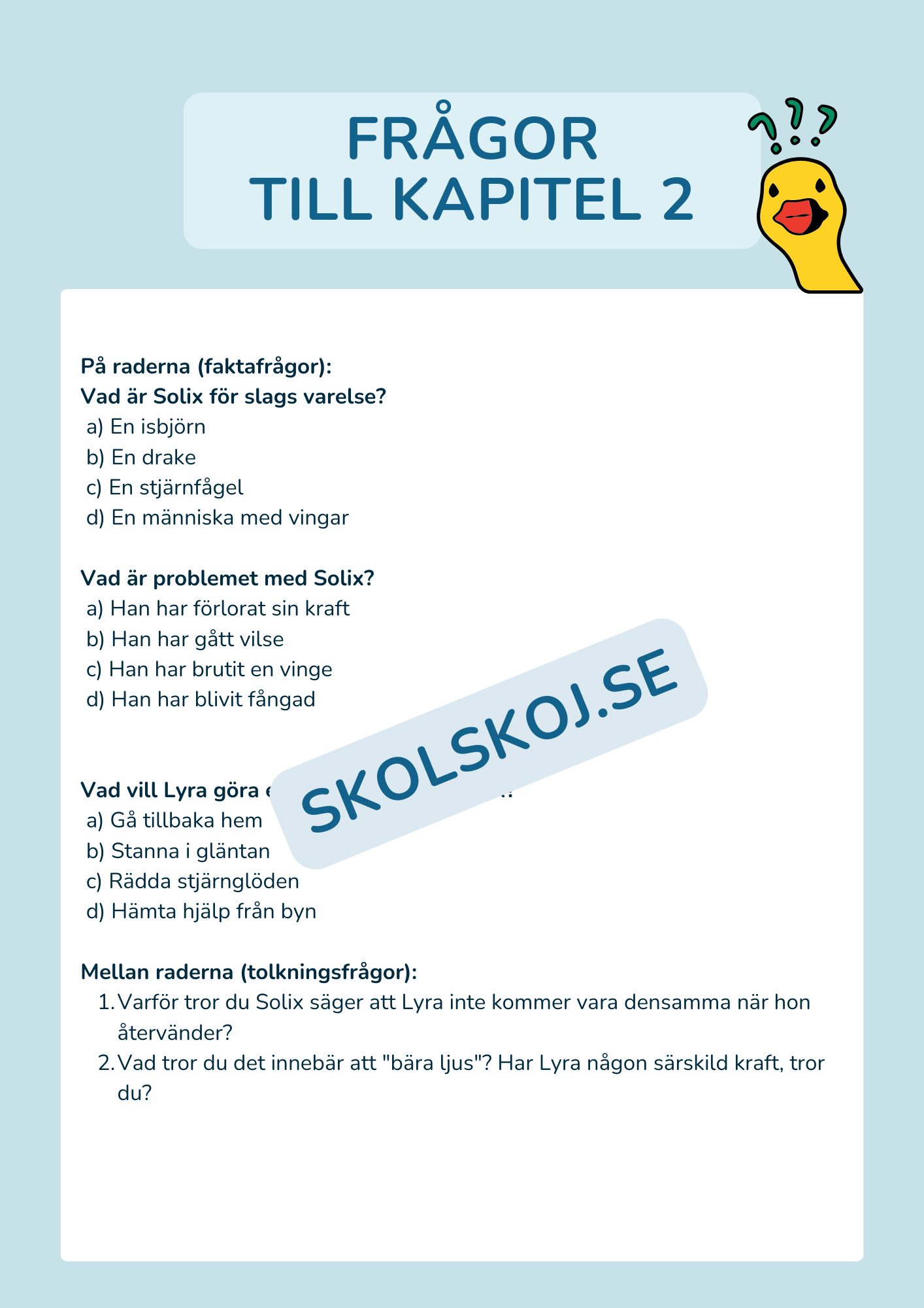 Lyra och Stjärnglödens hemlighet