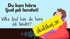 Öronen på äventyr!: Tema ljud