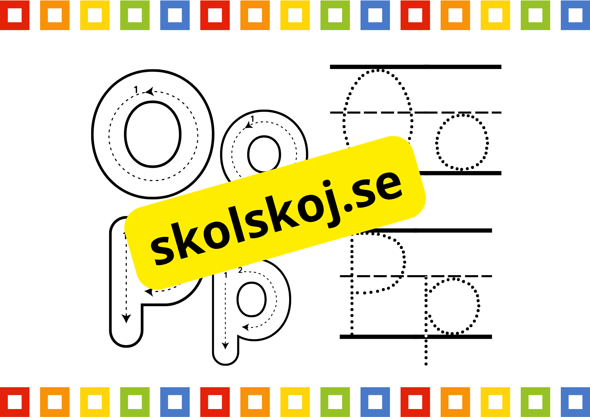 Dags att spåra bokstäver - Häfte