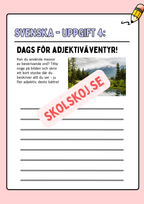Extra uppgifter - När läraren är borta - Årskurs 3 - 5