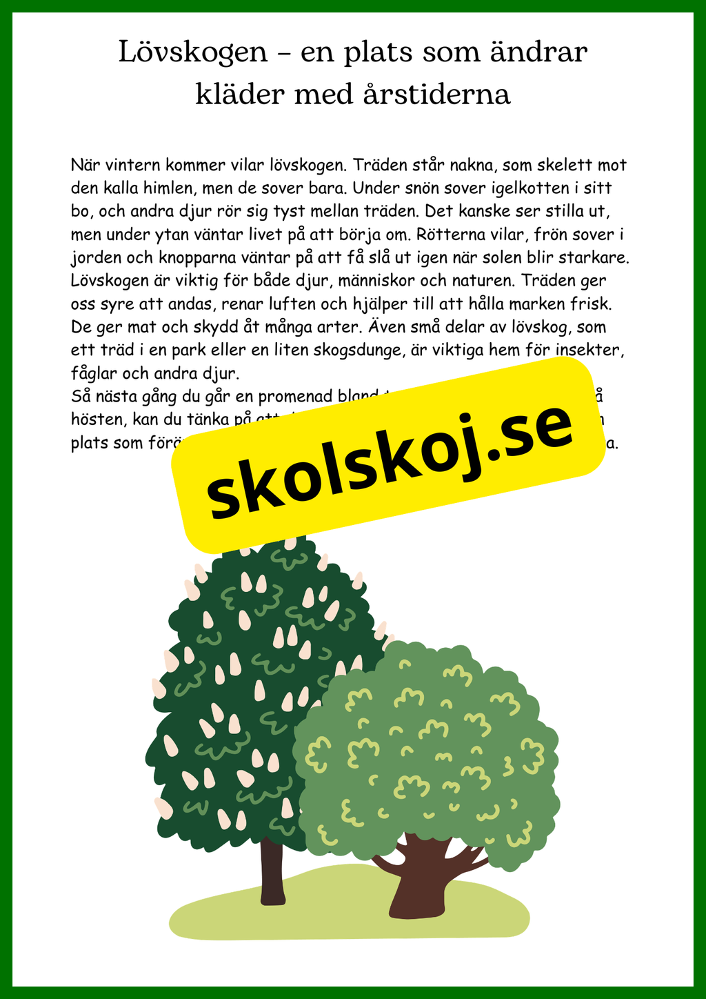 Smart i naturen - Årskurs 4 - 6 (24 - sidor)