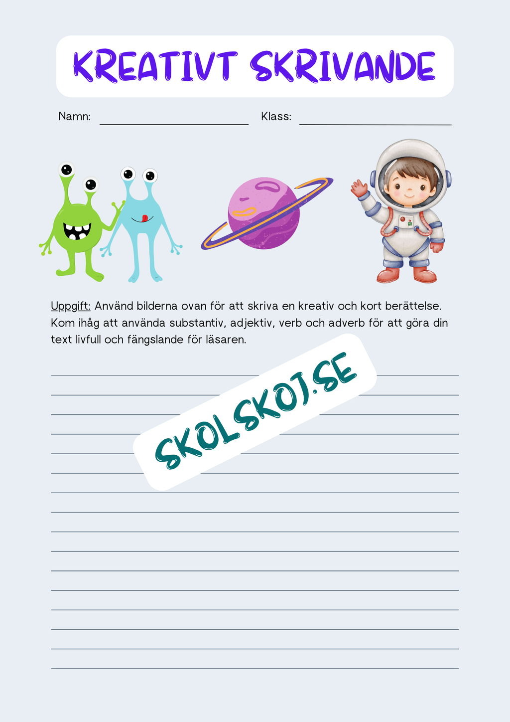 Kreativt skrivande för alla - Häfte