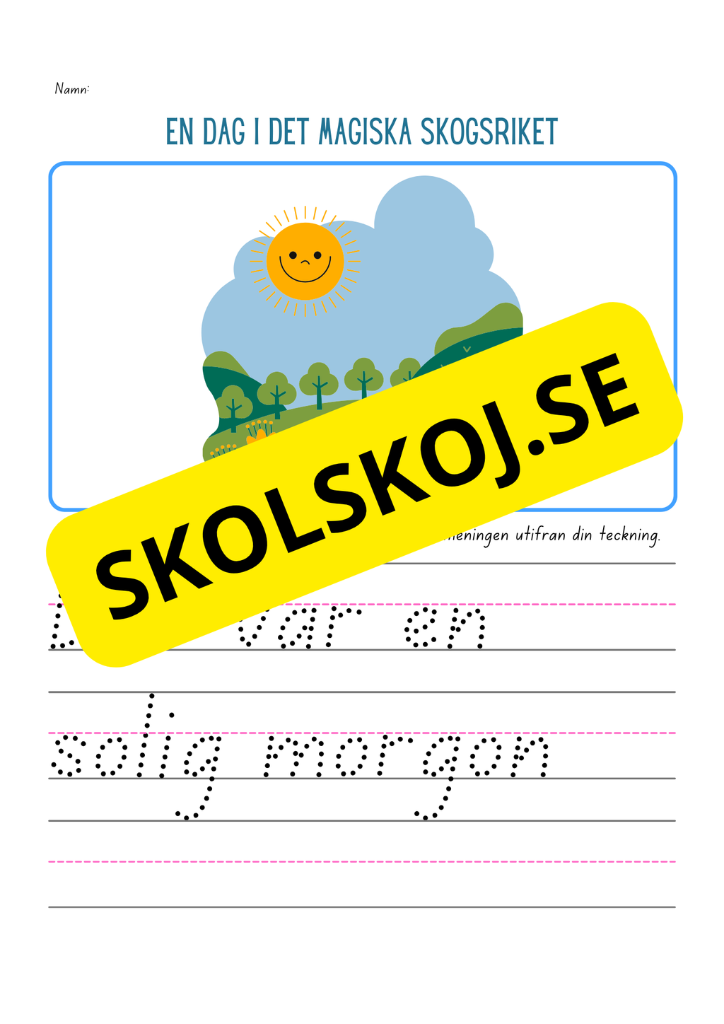 Kreativt skrivande och fantasiövningar för barn