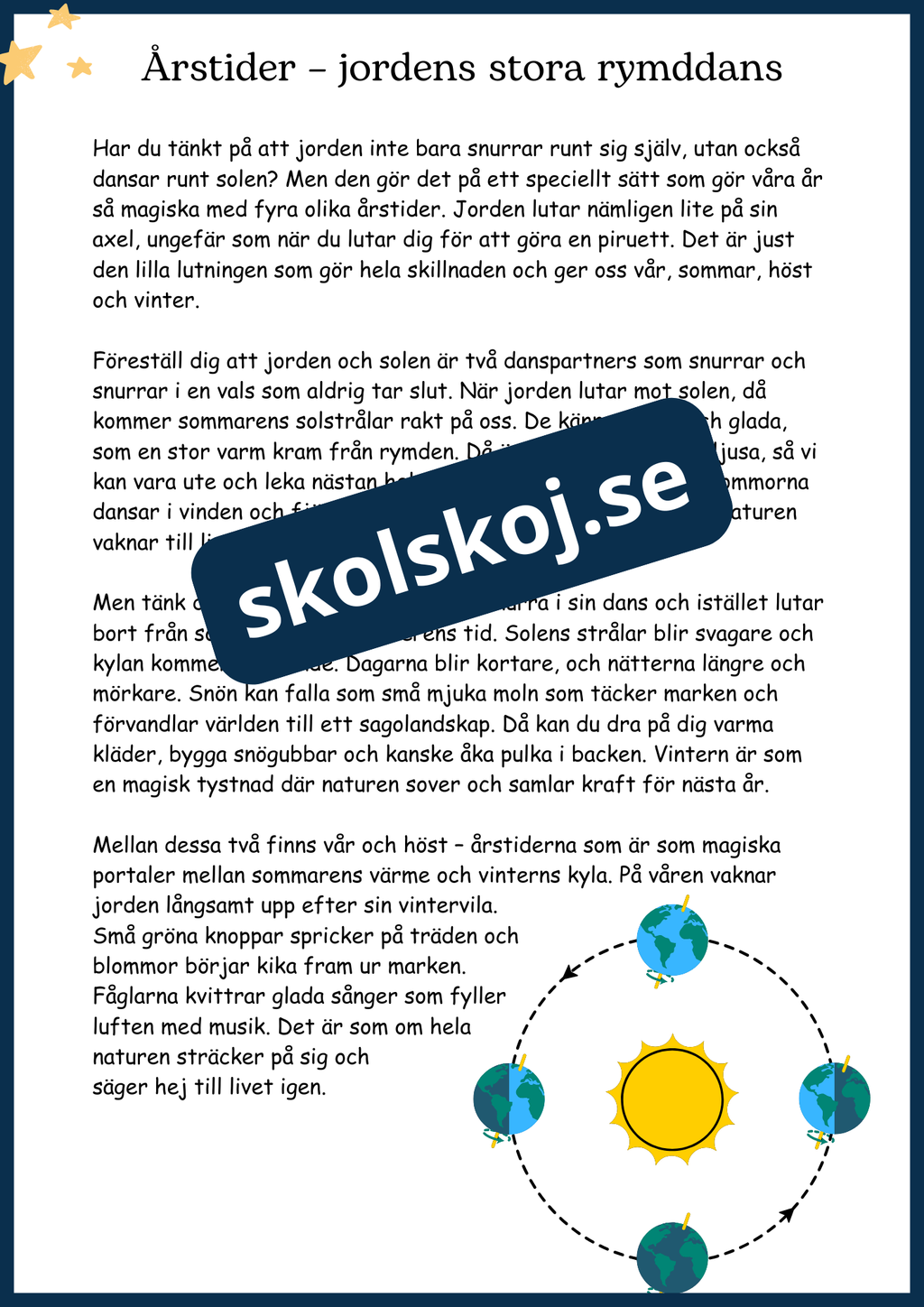 Upptäck universum - Årskurs 4 - 6 (26 sidor)