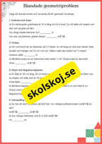 Geometrikollen - Årskurs 7 - 9