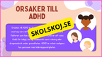 Vad är ADHD + Diskussionsfrågor