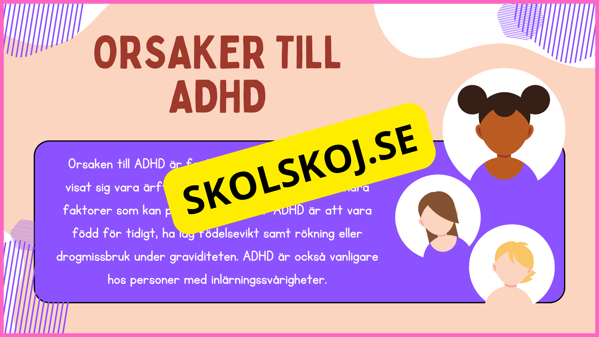 Vad är ADHD + Diskussionsfrågor