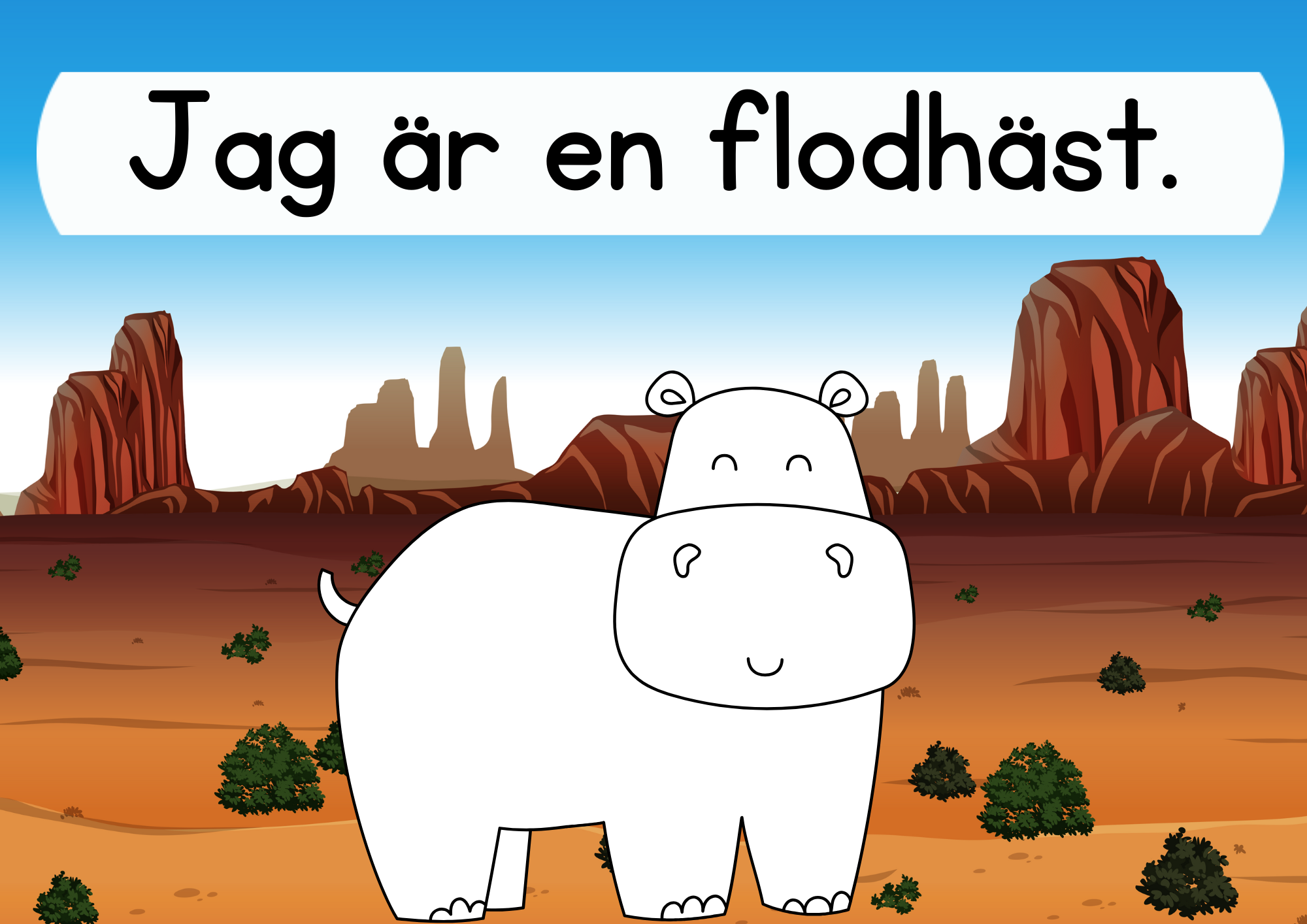 Jag kan läsa - Tema Djur