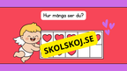 Jag lär mig räkna - Alla hjärtans dag