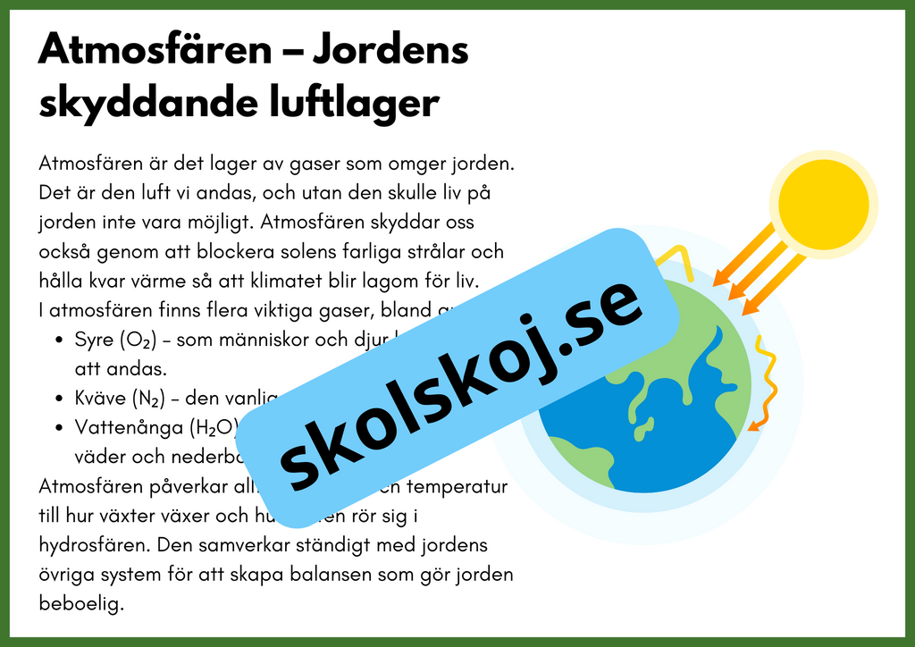 Utforska jordens system och processer