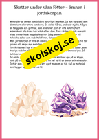 Ämnen överallt - Årskurs 4 - 6