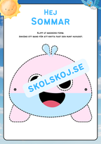 Hej sommar - Aktivitetsbok