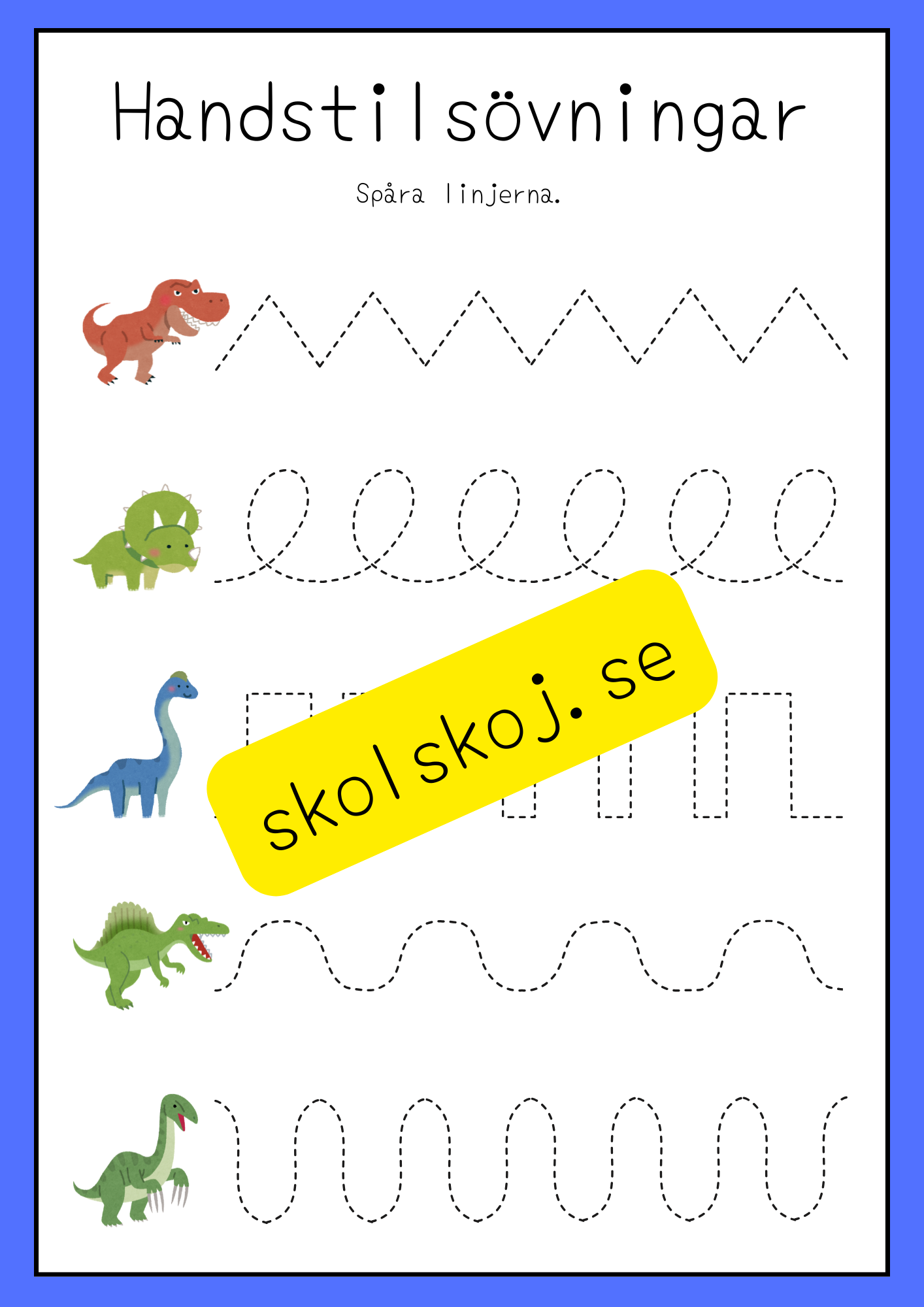 Handstilsövningar
