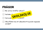 Naturliga katastrofer - Läsförståelse