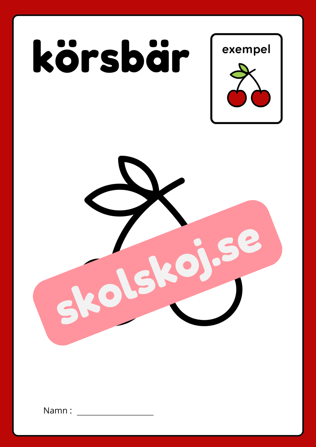 Fruktigt färgäventyr