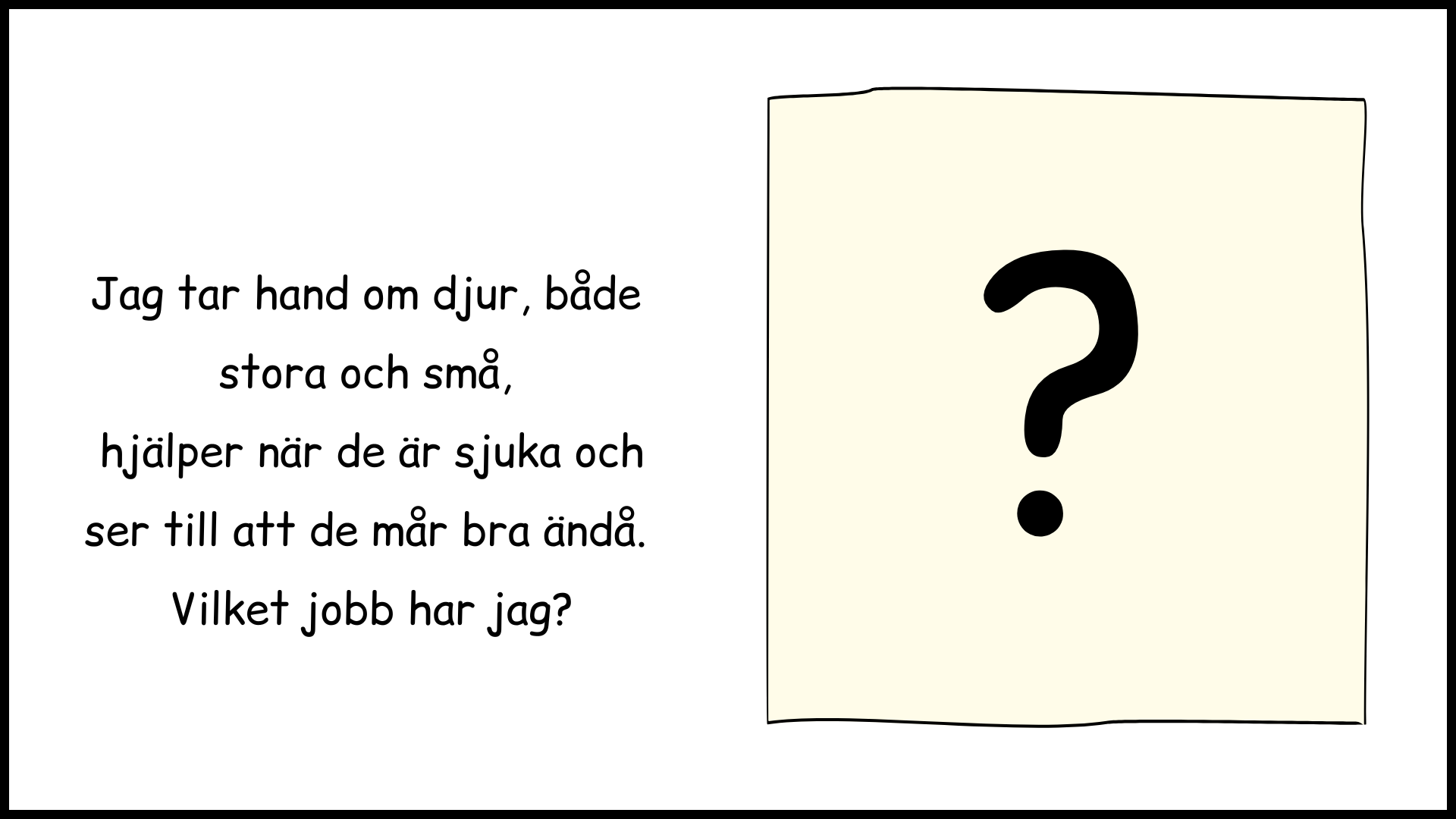 Vad jobbar de med - Häfte (28 sidor)