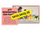 Att kunna visa respekt - Häfte + Diskussionsfrågor