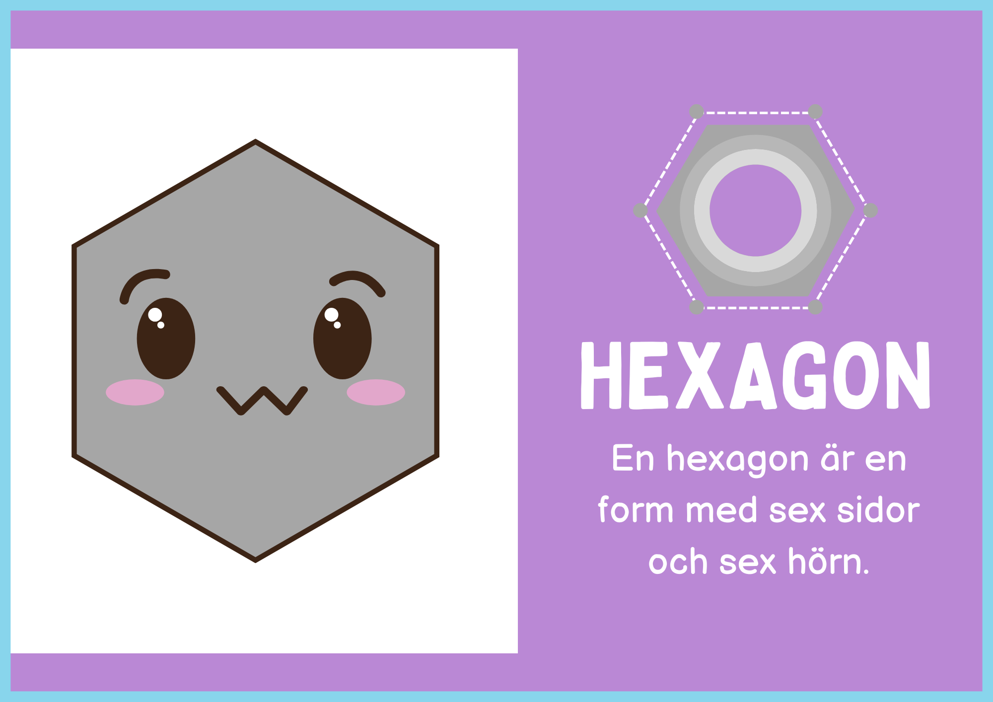 Vi lär oss former - Häfte - Presentation