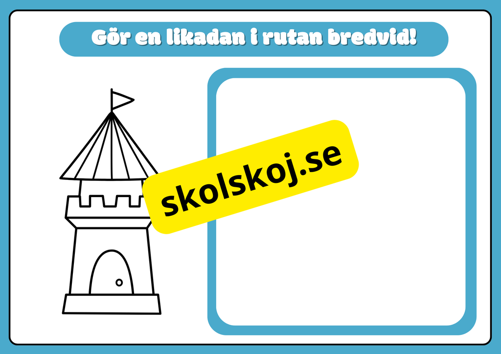 Rolig skrivträning - Förskola - Åk 2 - finmotorik