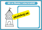 Rolig skrivträning - Förskola - Åk 2 - finmotorik