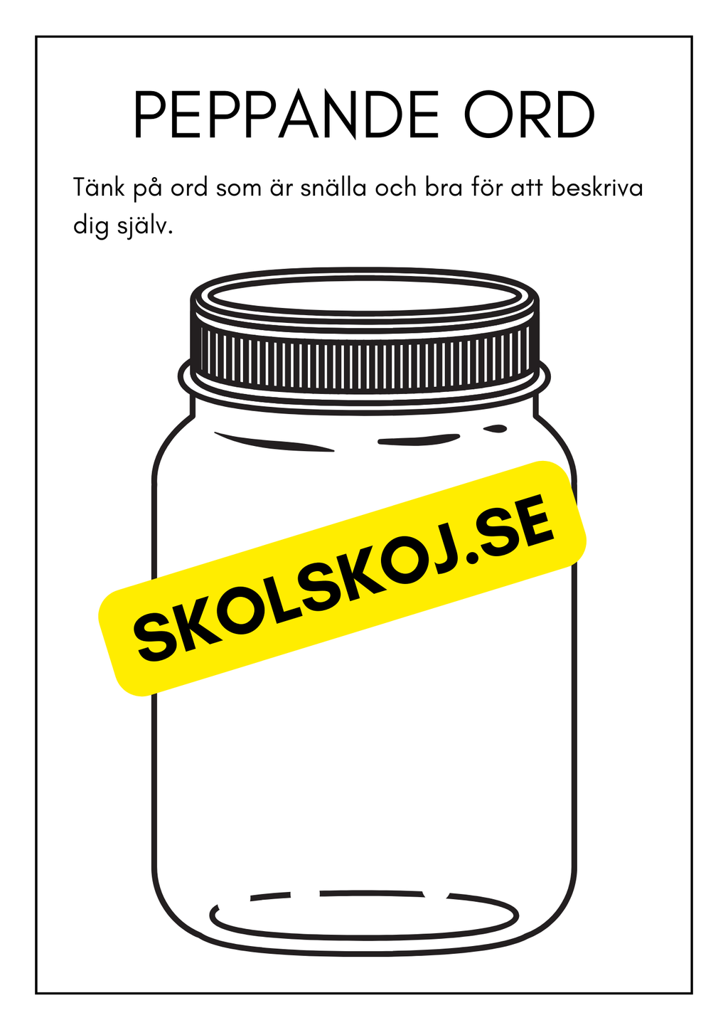 Fröken jag är klar - Yngre elever (26 sidor)