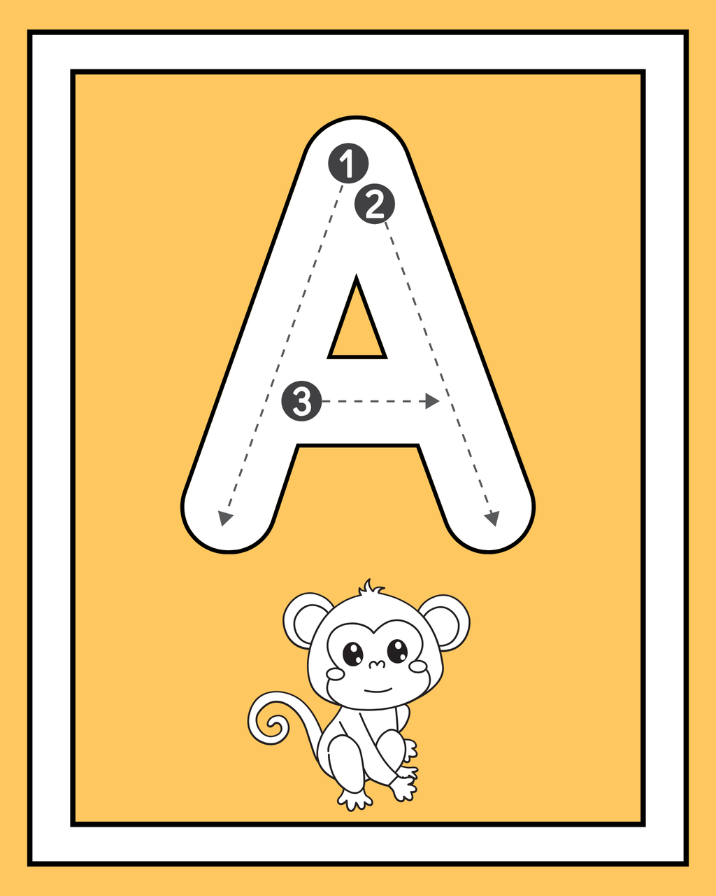 ABC - Väggkort