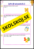 Inför NP matematik årskurs 3