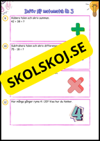 Inför NP matematik årskurs 3