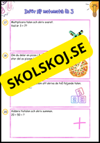 Inför NP matematik årskurs 3