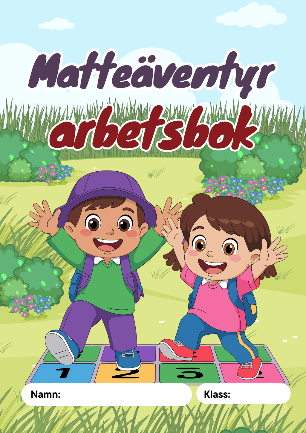 Matteäventyr – Arbetsbok för förskolan