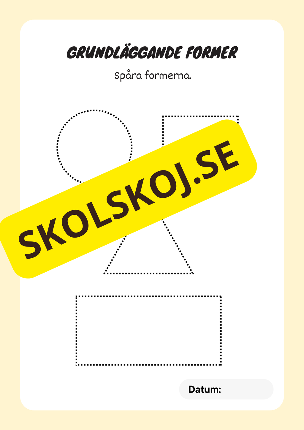 Matteäventyr – Arbetsbok för förskolan