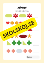 Matteäventyr – Arbetsbok för förskolan