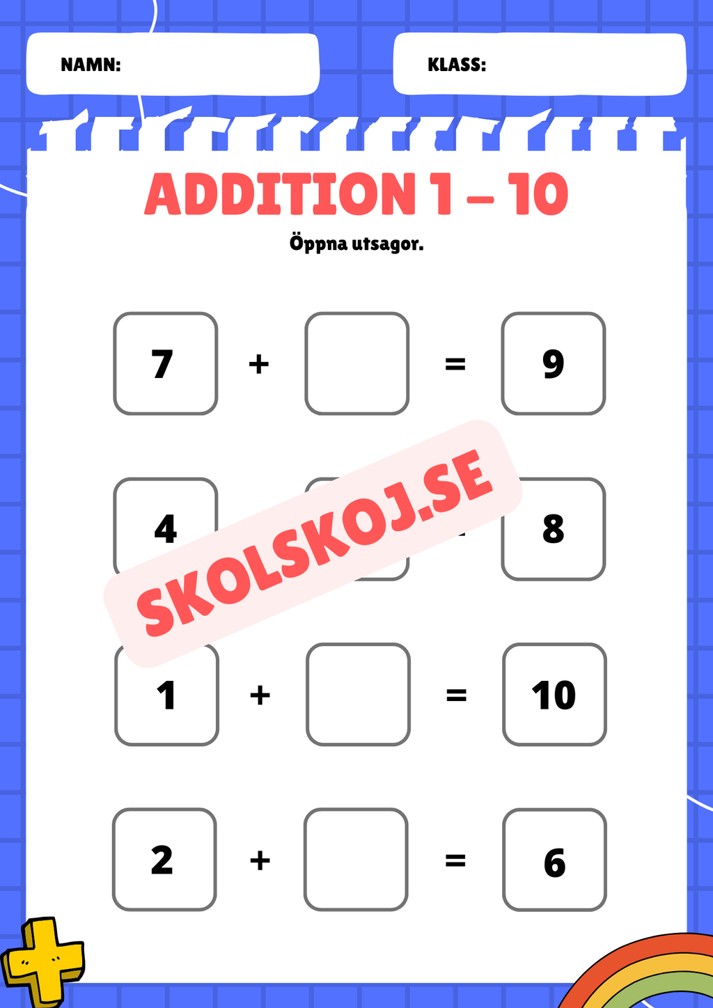 Addition 1 - 20 - Häfte