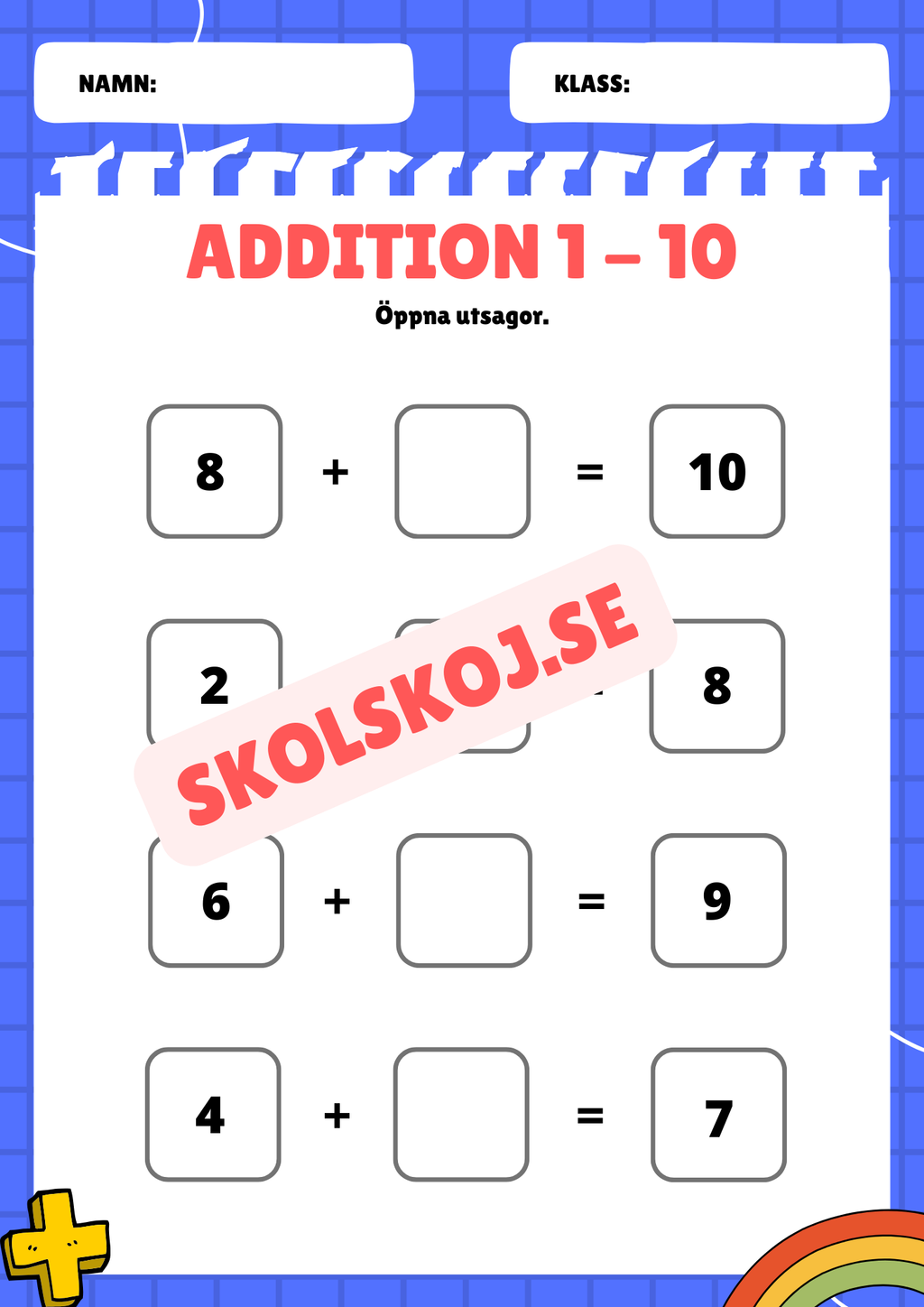 Addition 1 - 20 - Häfte