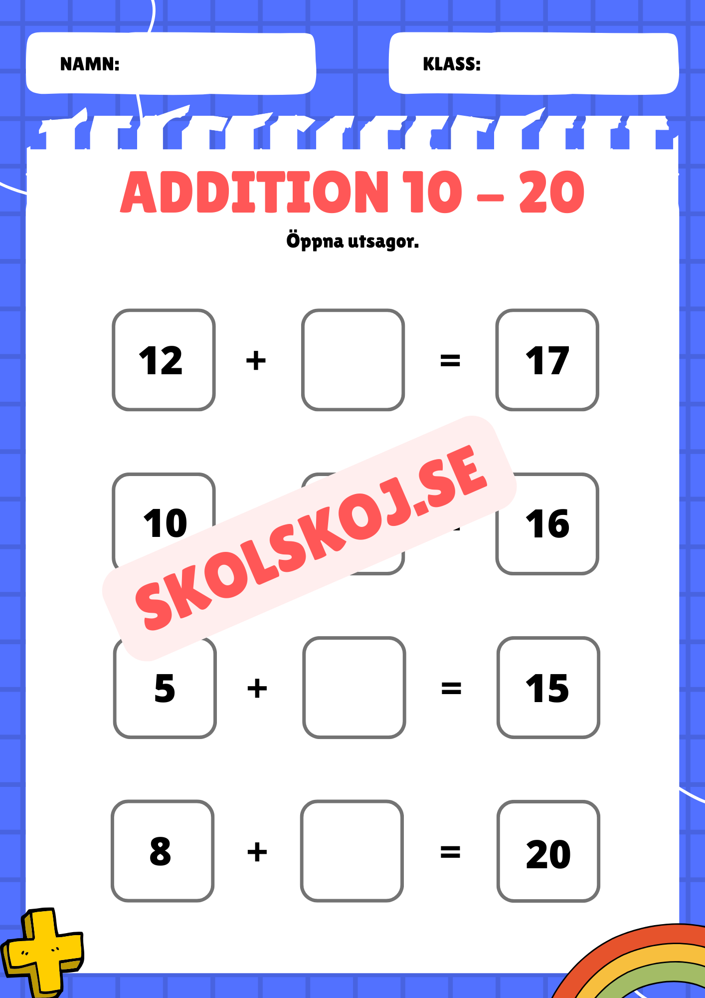 Addition 1 - 20 - Häfte
