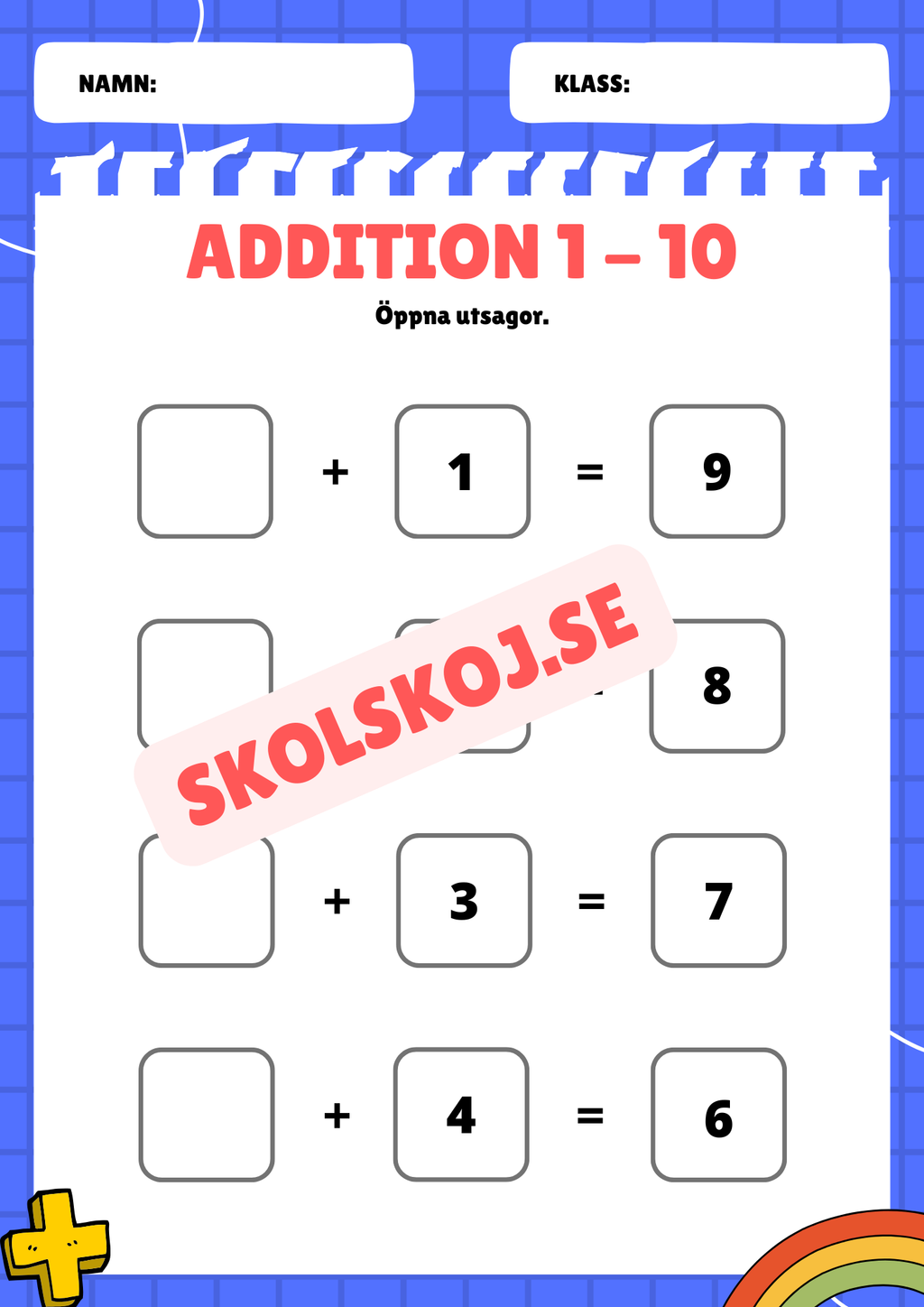 Addition 1 - 20 - Häfte