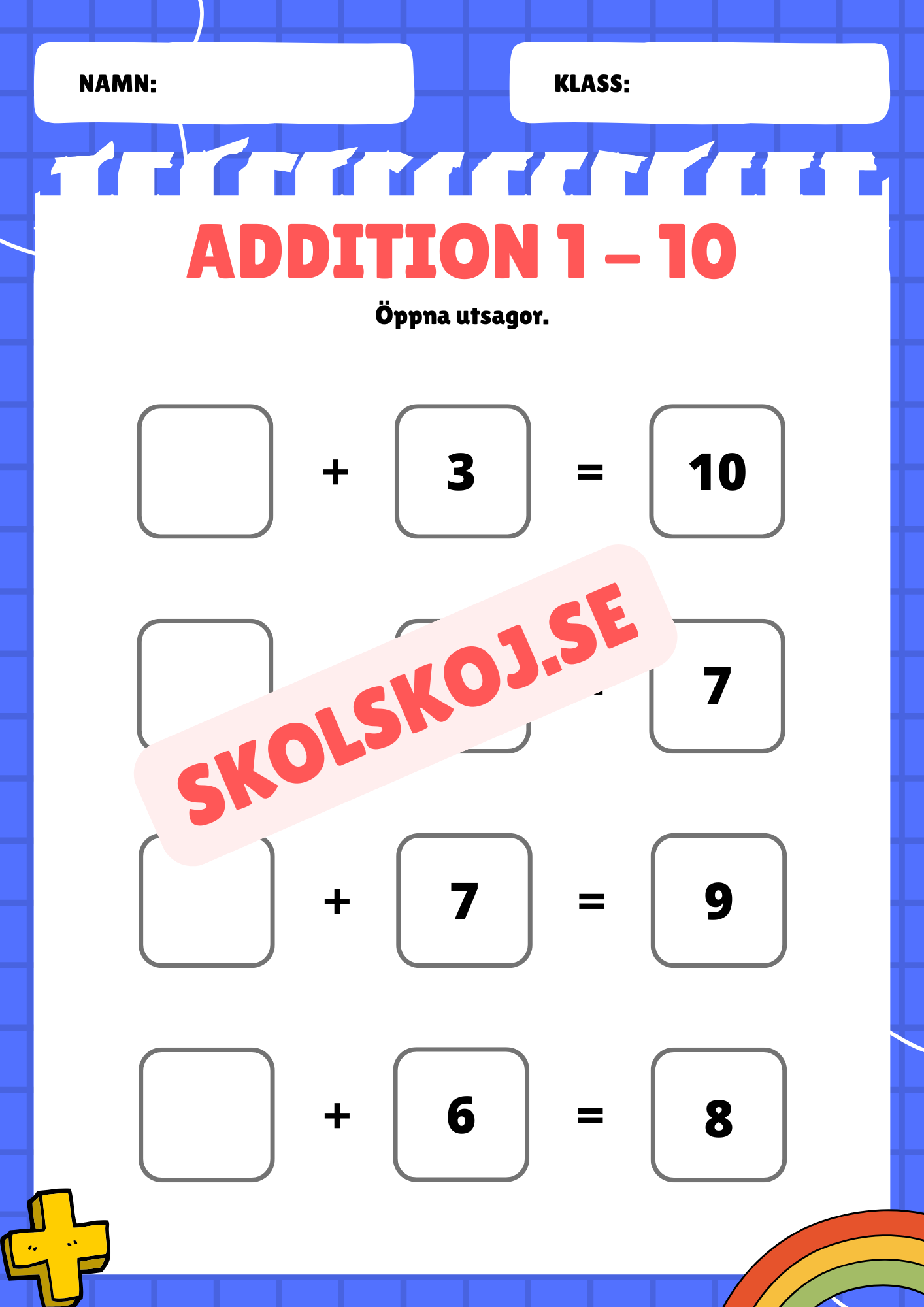 Addition 1 - 20 - Häfte