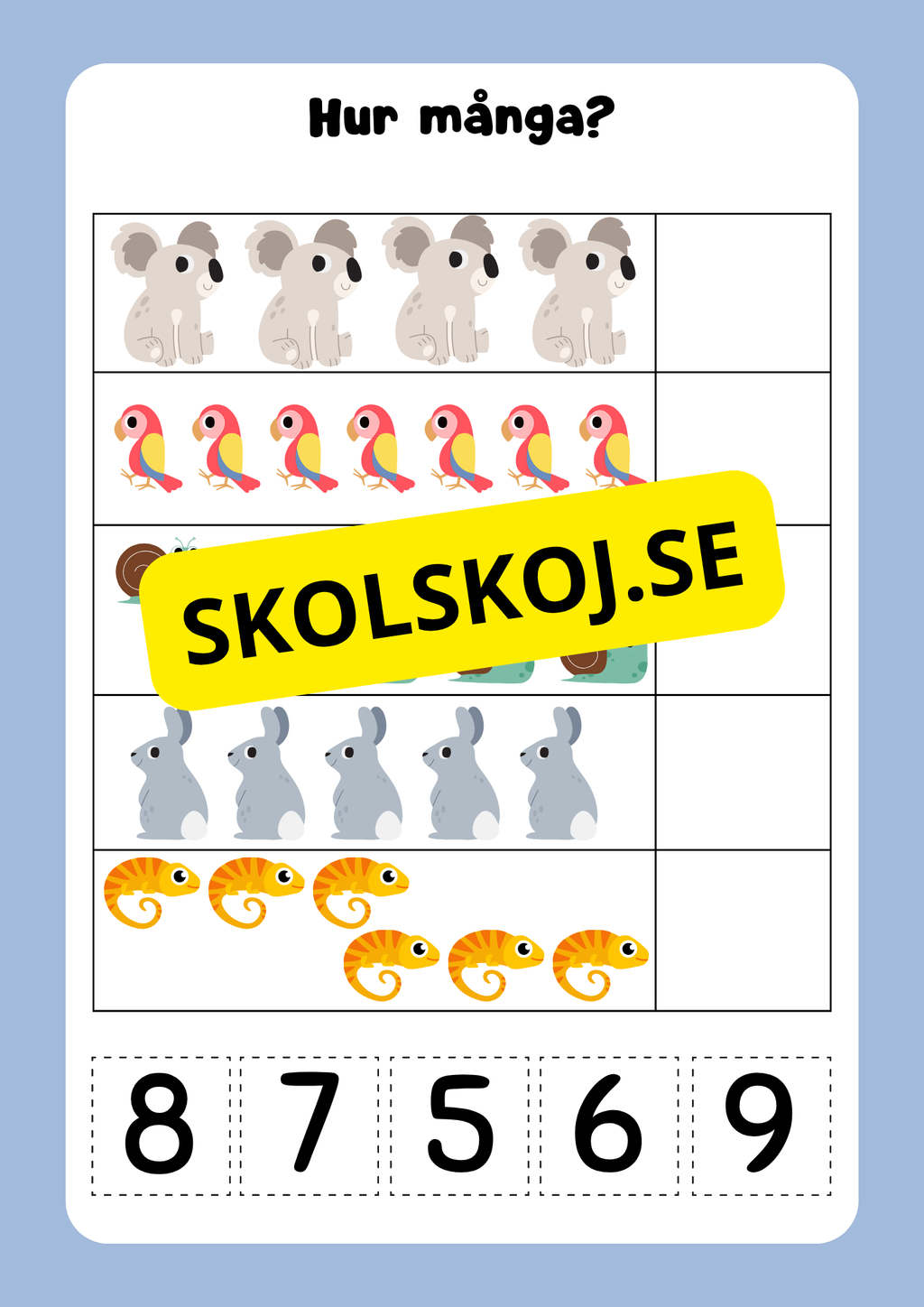 Aktivitetsbok Tema: Djur