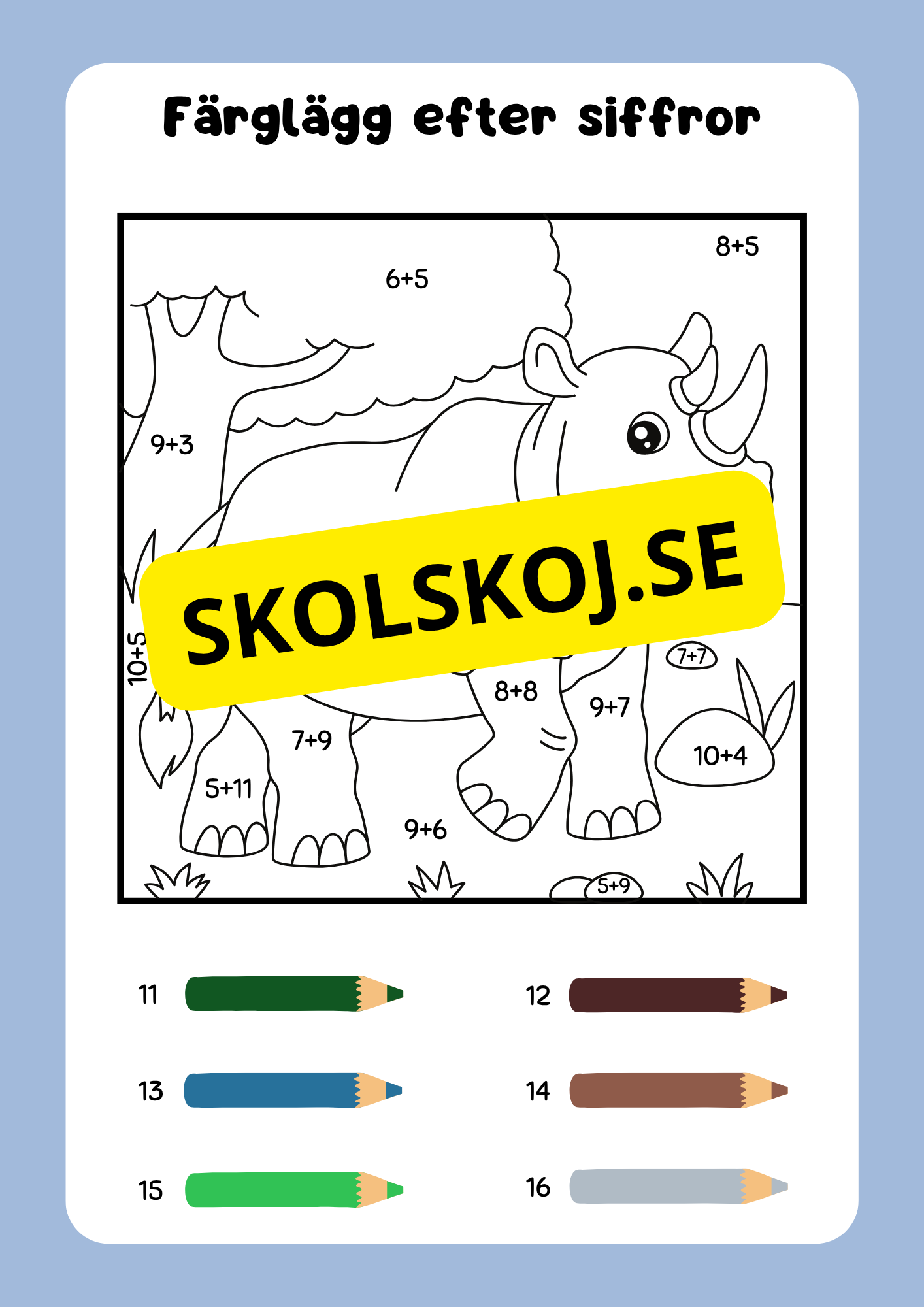Aktivitetsbok Tema: Djur