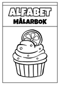 Alfabet - Målarbok - Häfte