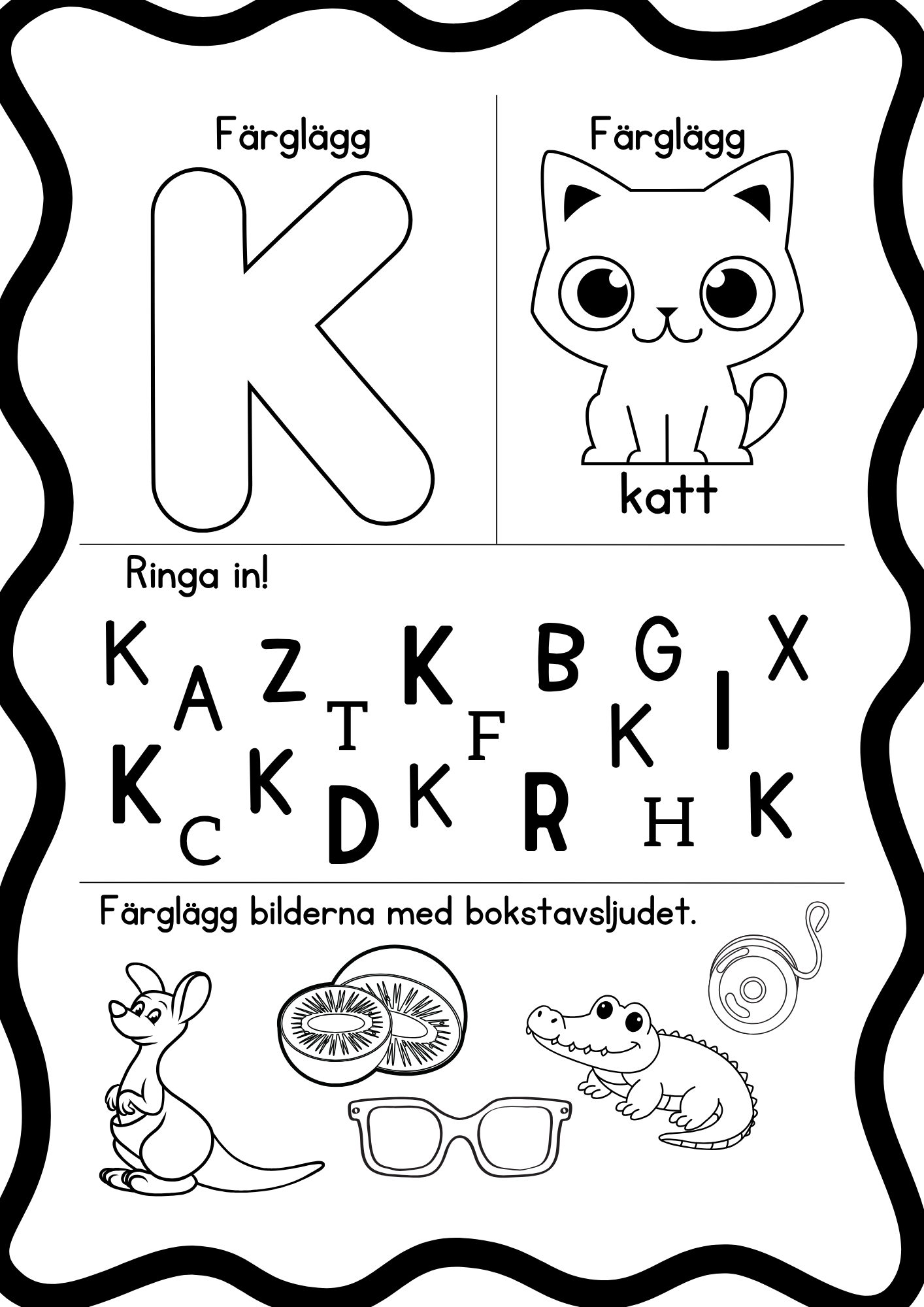Alfabetet - Häfte