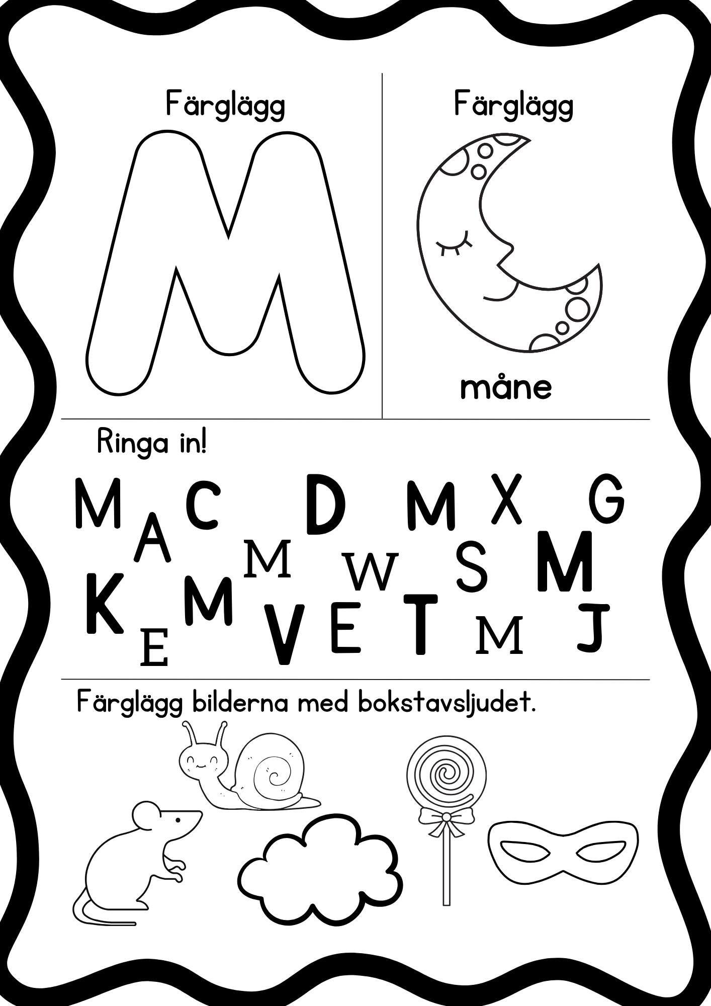 Alfabetet - Häfte