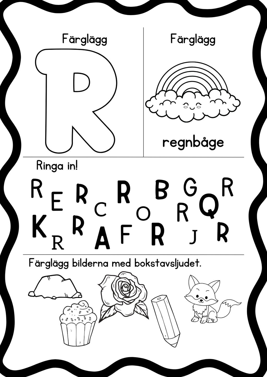Alfabetet - Häfte