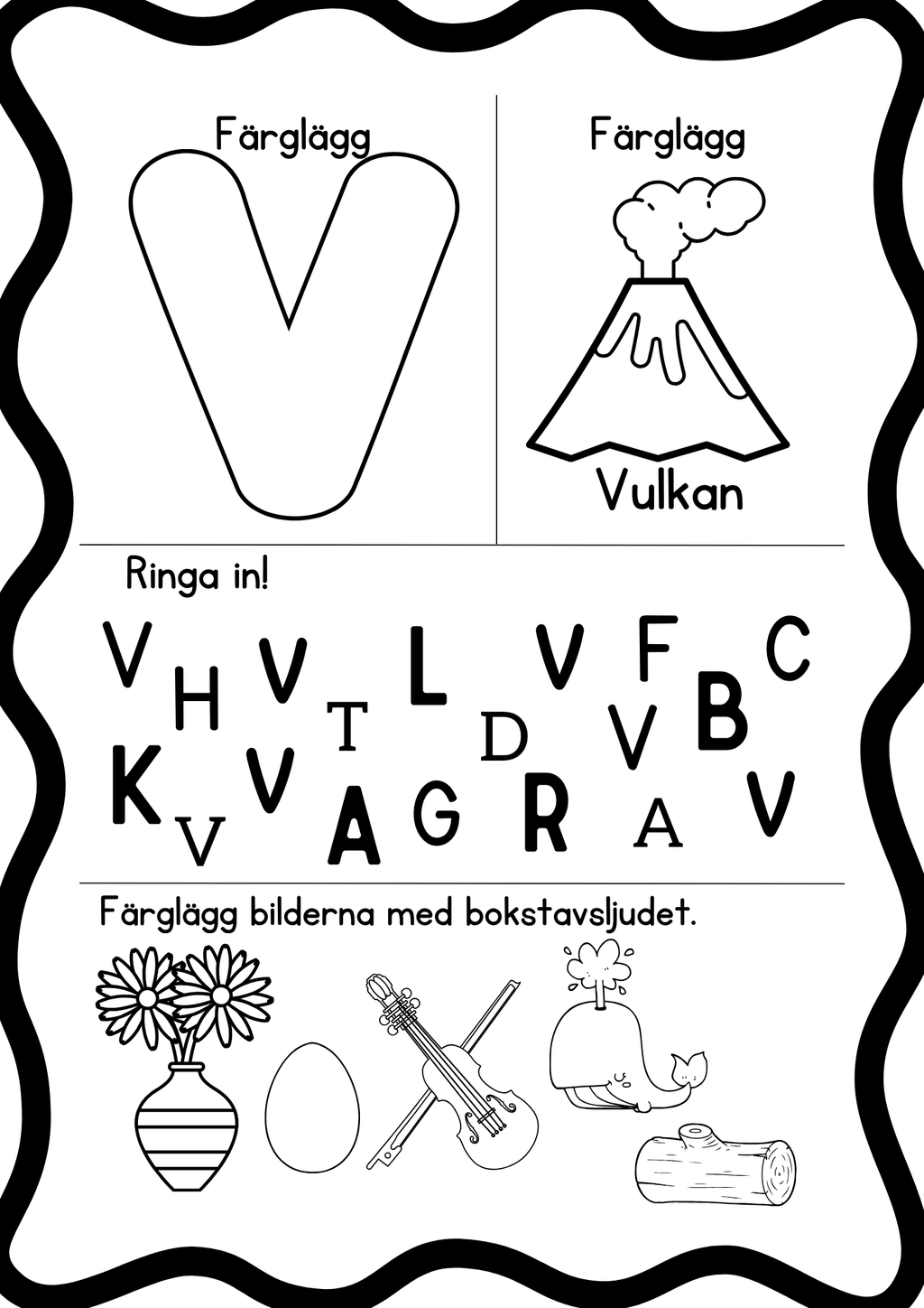Alfabetet - Häfte