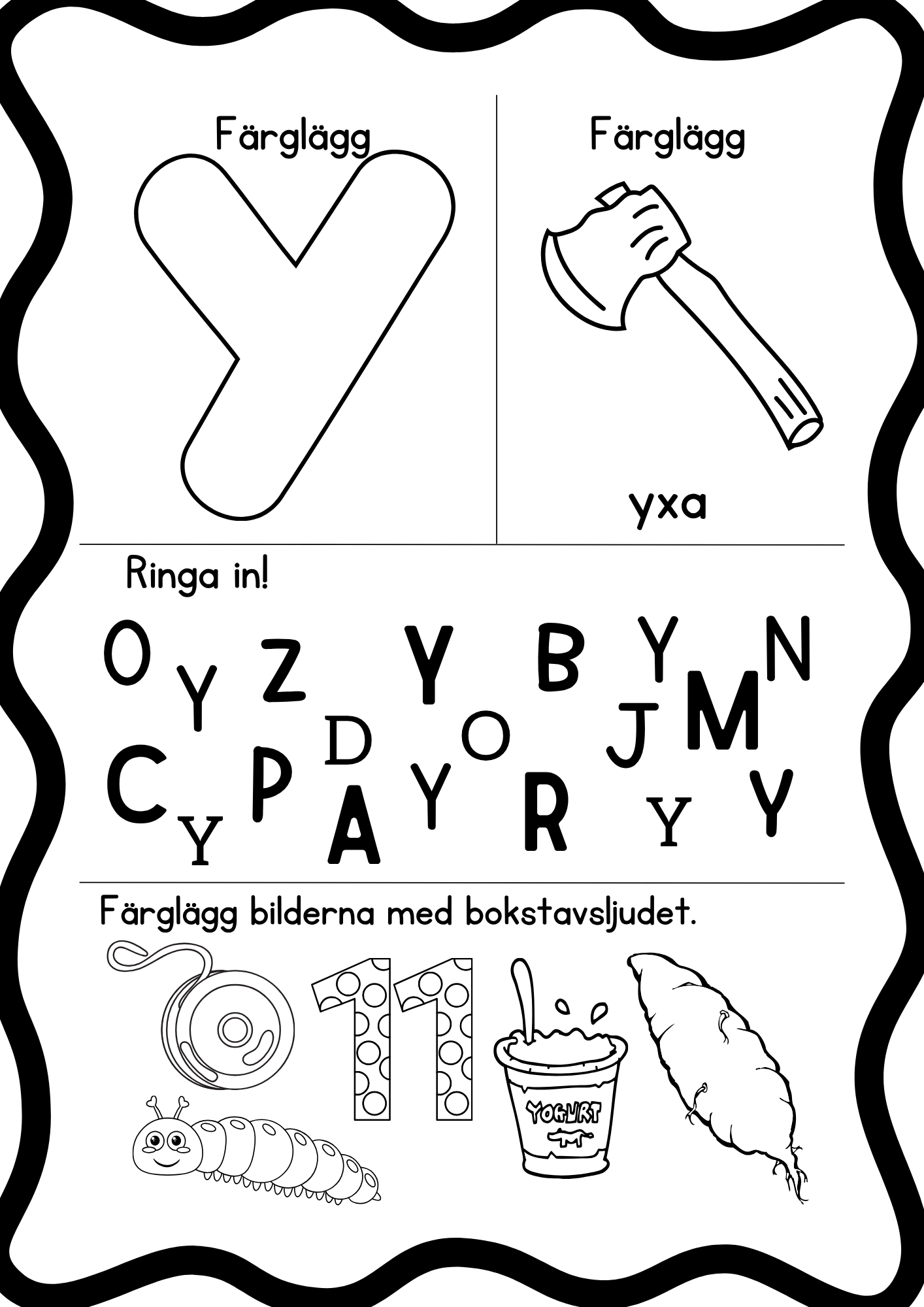 Alfabetet - Häfte